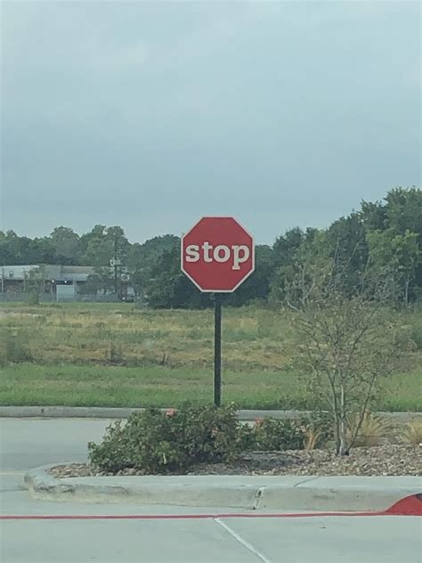 A Lowercase Stop Sign Rmildlyinteresting Mildly Interesting Know