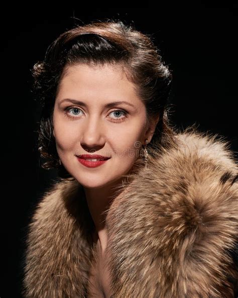 Glamorous Woman Hollywood Portrait Stock Photo Image Of 1940 Good