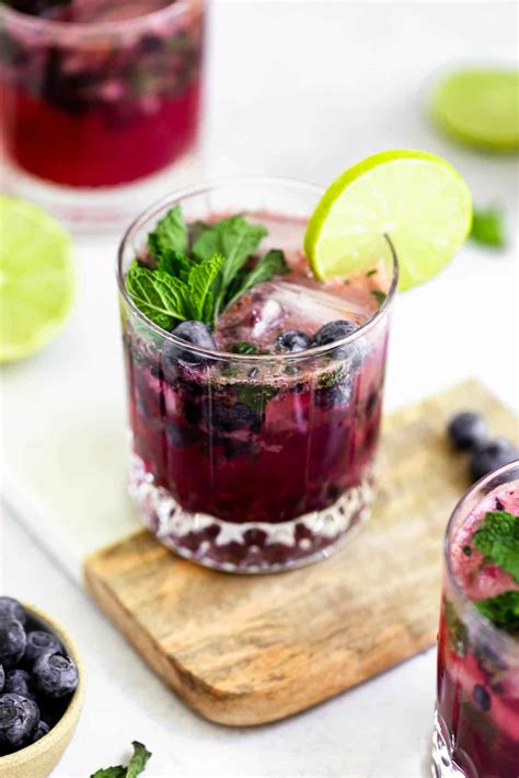 Fresh Blueberry Mojito Easy Eat With Clarity