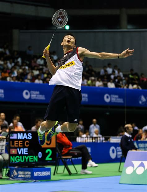 Lee chong wei the legend lee chong wei smash skills badminton photo ig: Lee Chong Wei (VOLTRIC Z-FORCE) competes in the YONEX OPEN ...