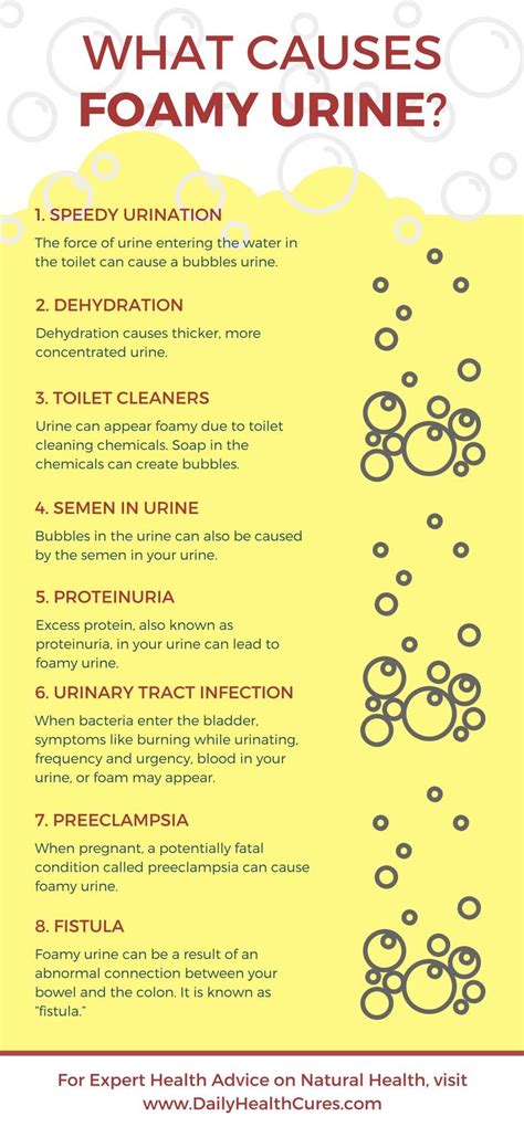 9 Possible Causes Of Foamy Urine And How Is It Treated