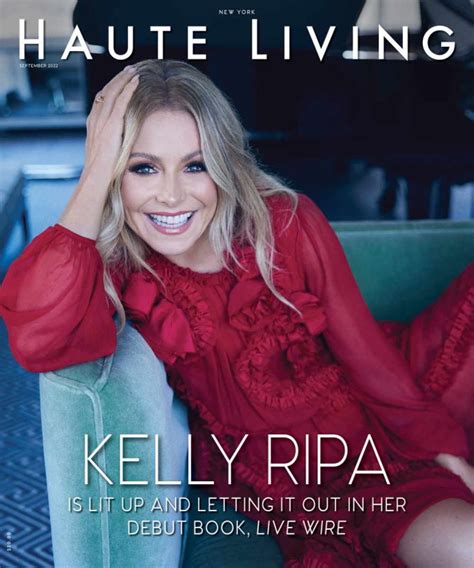 Kelly Ripa Shares All In First Book Live Wire