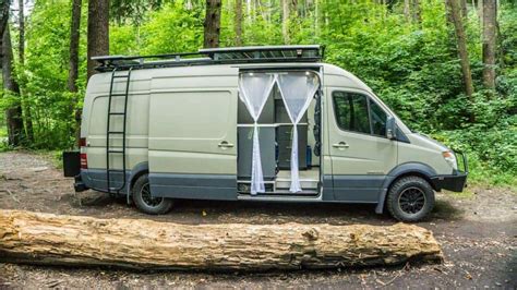 Van Tour Diy Sprinter Camper Van Conversion Exploristlife