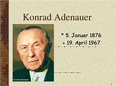 Konrad Adenauer Lebenslauf Ideen