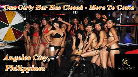 One Girly Bar Has Closed More To Come Angeles City Philippines Youtube