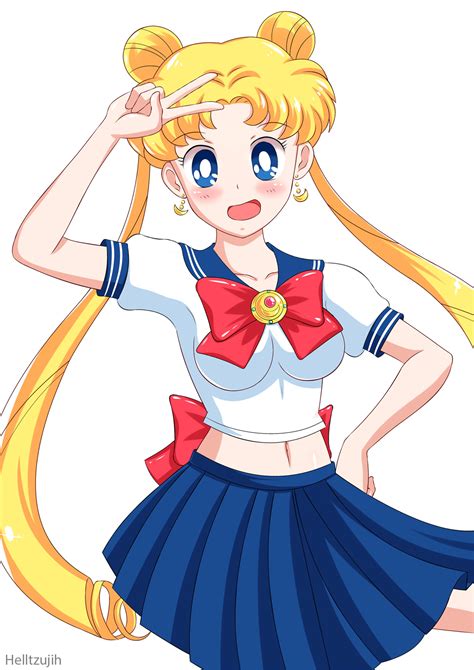 Sailor Moon Usagi Tsukino By Helltzujih On Deviantart In Sailor Moon Usagi Sailor