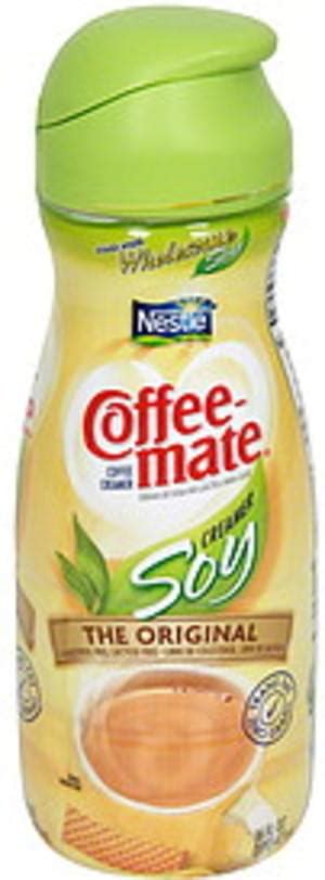 Coffee Mate Soy The Original Coffee Creamer 16 Oz Nutrition