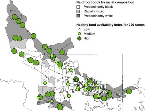 Neighborhood Characteristics And Availability Of Healthy Foods In