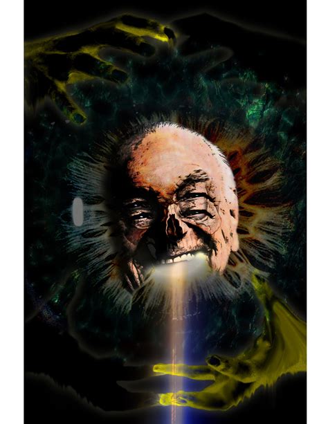 Cosmic Horror Print Horror Art Psychedelic Art Print Abstract Print