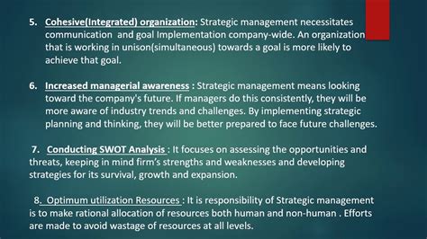 Strategic Management Part 4 Importance Of Strategy Youtube