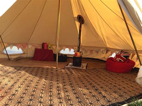 Easy clean and light weight. 17 Best images about Bell tent ideas on Pinterest | Floor ...