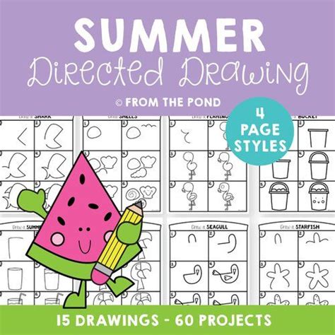 Directed Drawing Resources For Kids — From The Pond Artofit