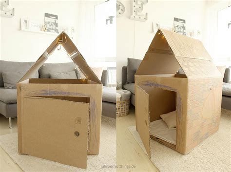 Weitere ideen zu karton basteln, kinderbasteleien, haus aus pappe. Pappkartonhaus Basteln | dansenfeesten