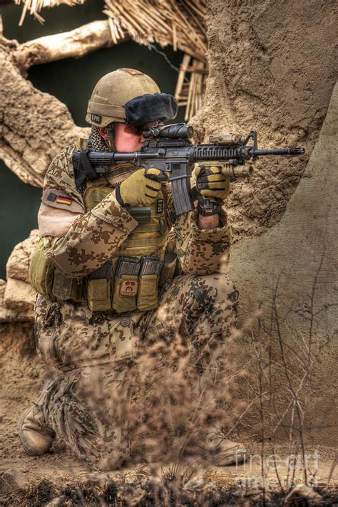 Hdr Image Of A German Army Soldier Photograph by Terry Moore