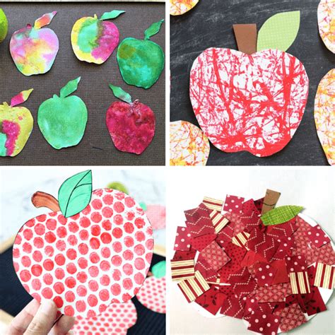 16 Apple Art Projects For Kids Fantastic Fun And Learning