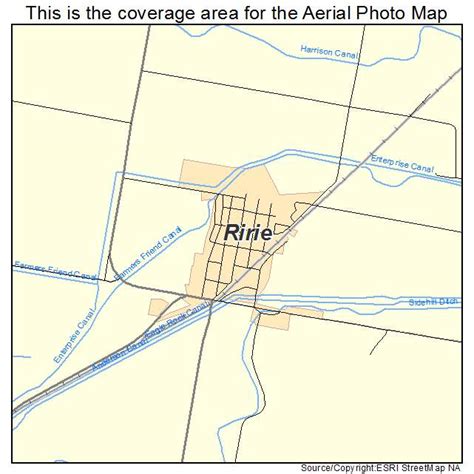 Aerial Photography Map Of Ririe Id Idaho