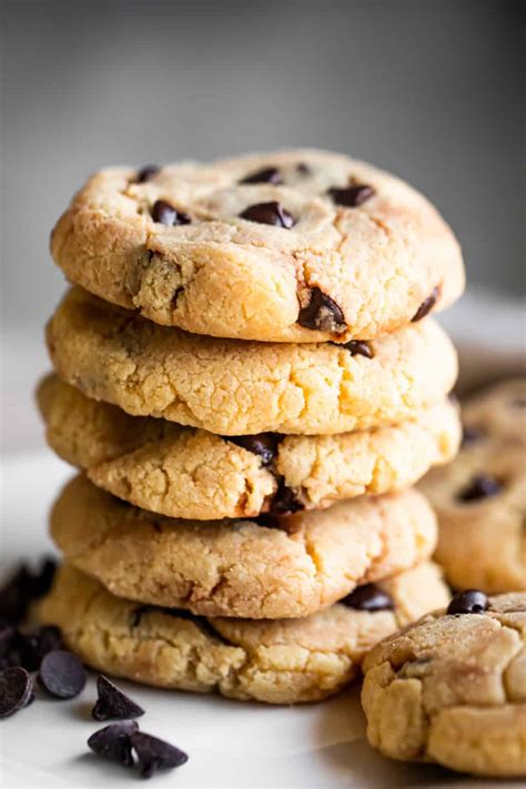 Chewy Keto Chocolate Chip Cookies Low Carb Recipe