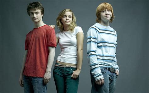 Ron Weasley Ve Hermione Granger Harry Potter Ron Ve Hermione Hd Duvar