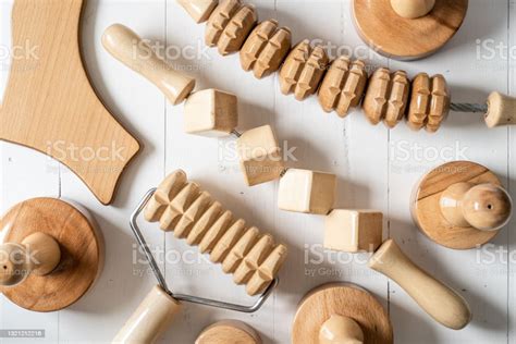 Wood Massage Maderotherapy Madero Therapy Wooden Rolling Pin Or