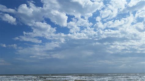 Free Stock Photo Of Blue Sky Clouds Ocean
