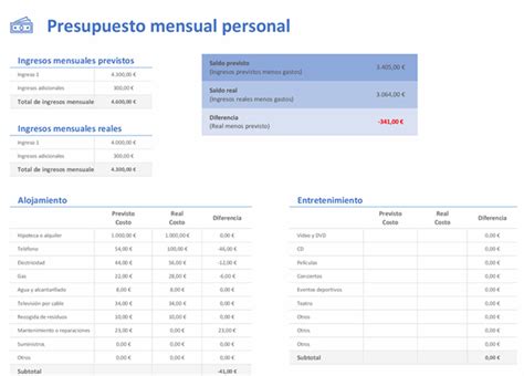 C Mo Utilizar Excel Para Control De Finanzas Personales