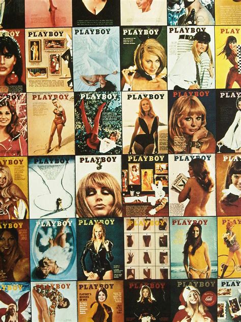 Vintage Playboy Poster 300 Covers In 25 Years 1953 1979 Sexy Rare