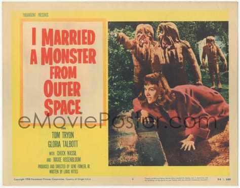 EMoviePoster 5f0310 I MARRIED A MONSTER FROM OUTER SPACE LC 1