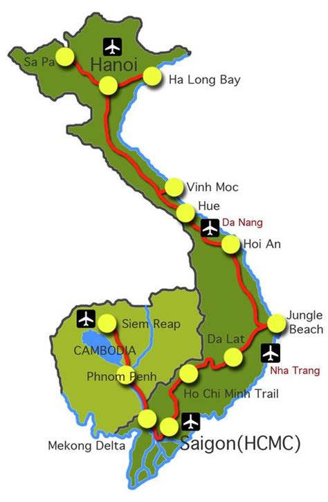 Vietnam Travel Guide Route Planner Ultimate Travel Guide To Vietnam