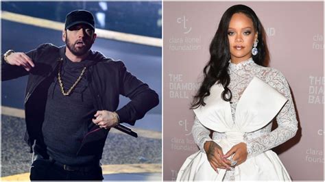 Eminem Apologises To Rihanna In New Album For Supporting Her Ex Chris Brown The Star