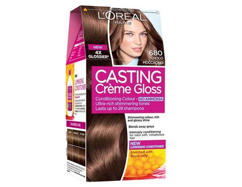 Giver glans til din naturlige hårfarve. L'oreal Casting Creme Gloss 680 Choco Moccachino ...