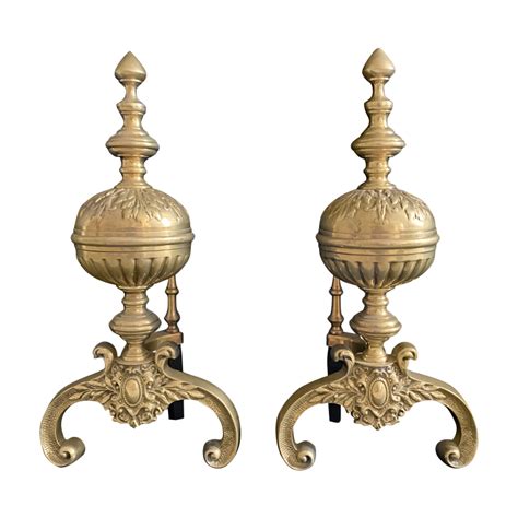 Vintage Gilt Bronze Andirons Available For Immediate Sale At Sothebys