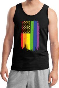 Lgbt Tank Top Gay Pride Flag Ebay