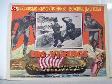 Los Vikings Movie Poster The Vikings Movie Poster