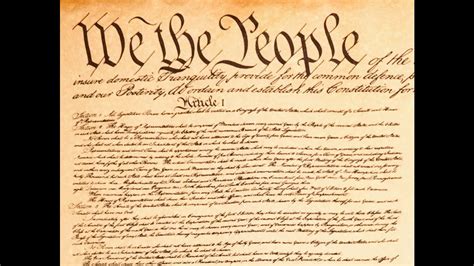 Us Constitution Full Text Historical Notes And Commentary Youtube