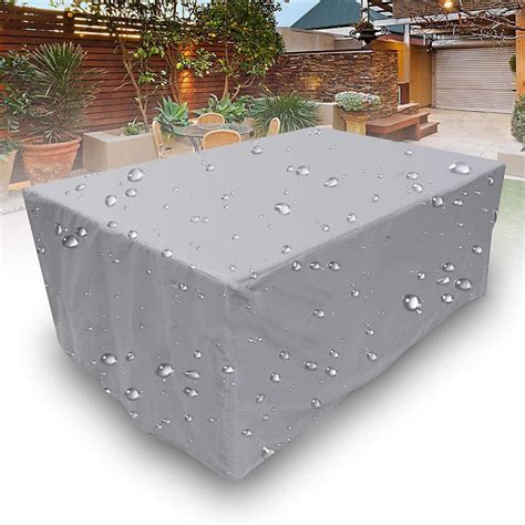 Patio Furniture Covers Rectangular Outdoor Table And Chair Set Cover