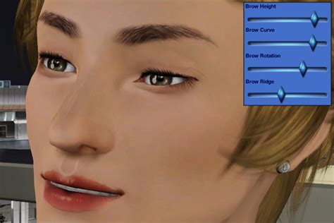 Mod The Sims Cute Boys Set Hand And Brow Ridge Sliders