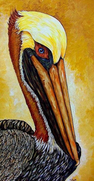 Pelican By Sherry Dole Pelican Art Louisiana Art Bird Drawings