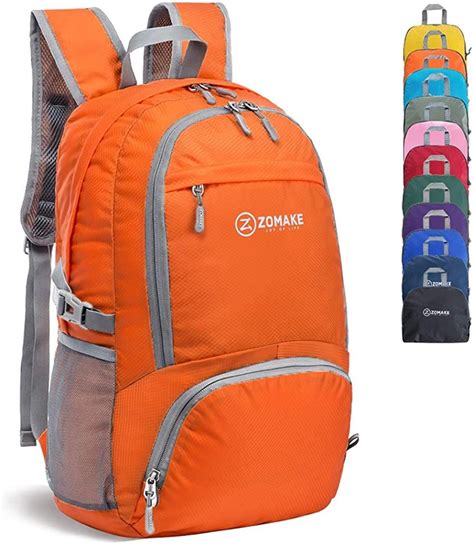 Zomake Lightweight Packable Backpack 30l Foldable Hiking Backpacks