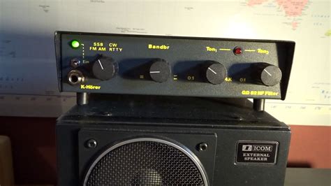 Alinco Dx R8e Mit Audiofilter Dierking Gd 82 Nf Weniger Rauschen