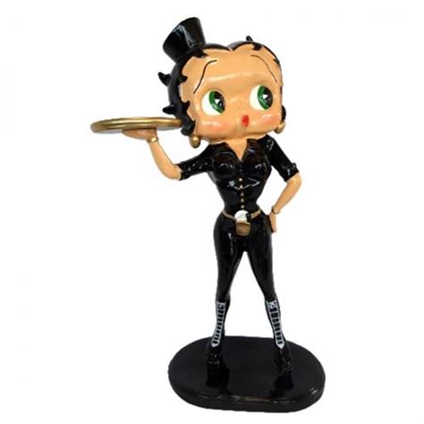 Statue En Résine Betty Boop Groom En Habits Noir 95 Cm Achat And Prix