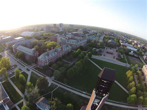 Aerial Images of Campus : UIUC
