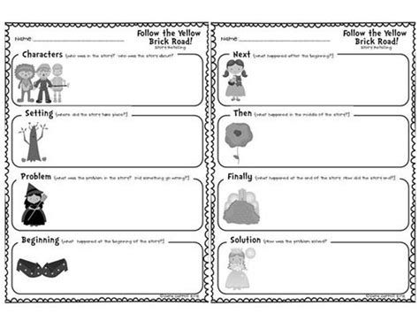 These books are excellent teaching tools. 16 Best Images of Story Retelling Worksheet - Story ...