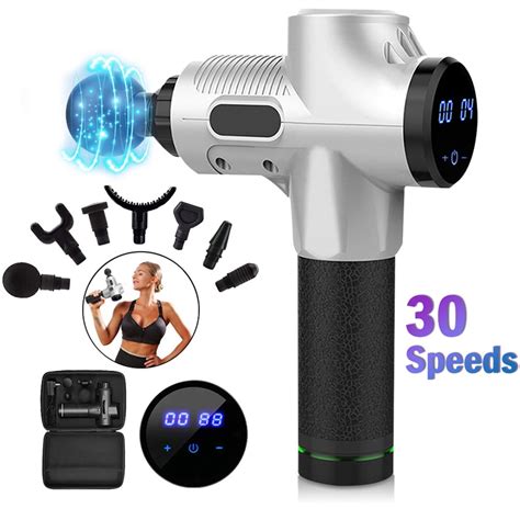 Massage Gun Muscle Massager Deep Tissue Percussion Portable Handheld