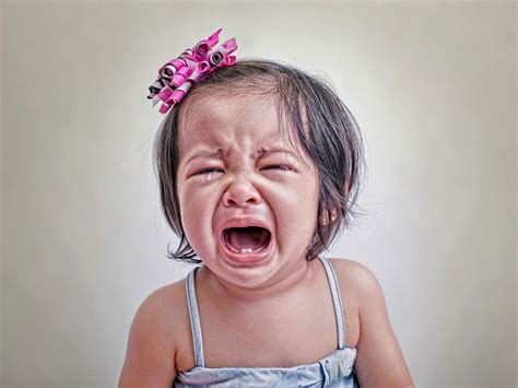 Sad Crying Baby Wallpaper