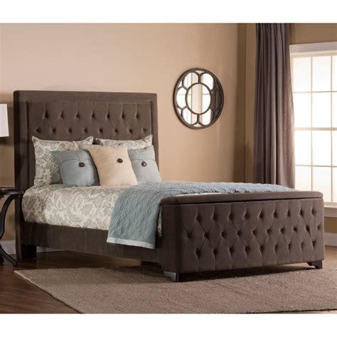 Set (california king bed, dresser & nightstand), created for macy's. Hillsdale Kaylie Upholstered Bed with Storage Footboard ...