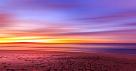 Purple Sunset Sky Background Hd Art Probono