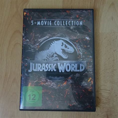 Jurassic World 5 Movie Collection Jurassic Park Dinosaurier Dvd 5 Dvds £1028 Picclick Uk