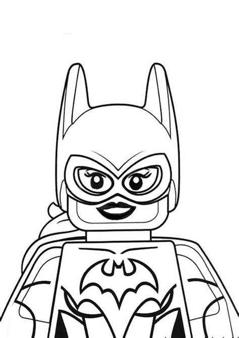 Free & Easy To Print Lego Batman Coloring Pages | Lego coloring pages