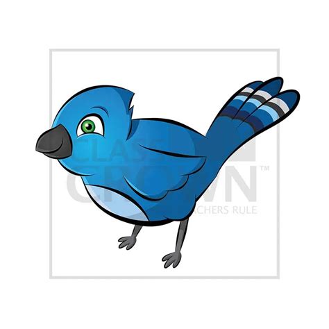 Blue Bird Clipart Classcrown