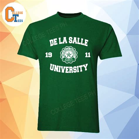De La Salle University La Salle Dlsu Shirt Special Logo Edition